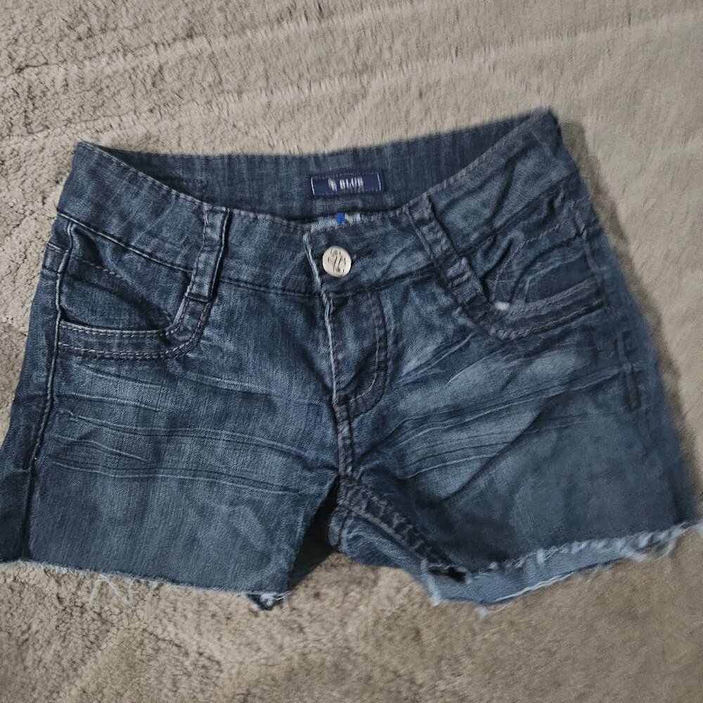 blue jeans shorts